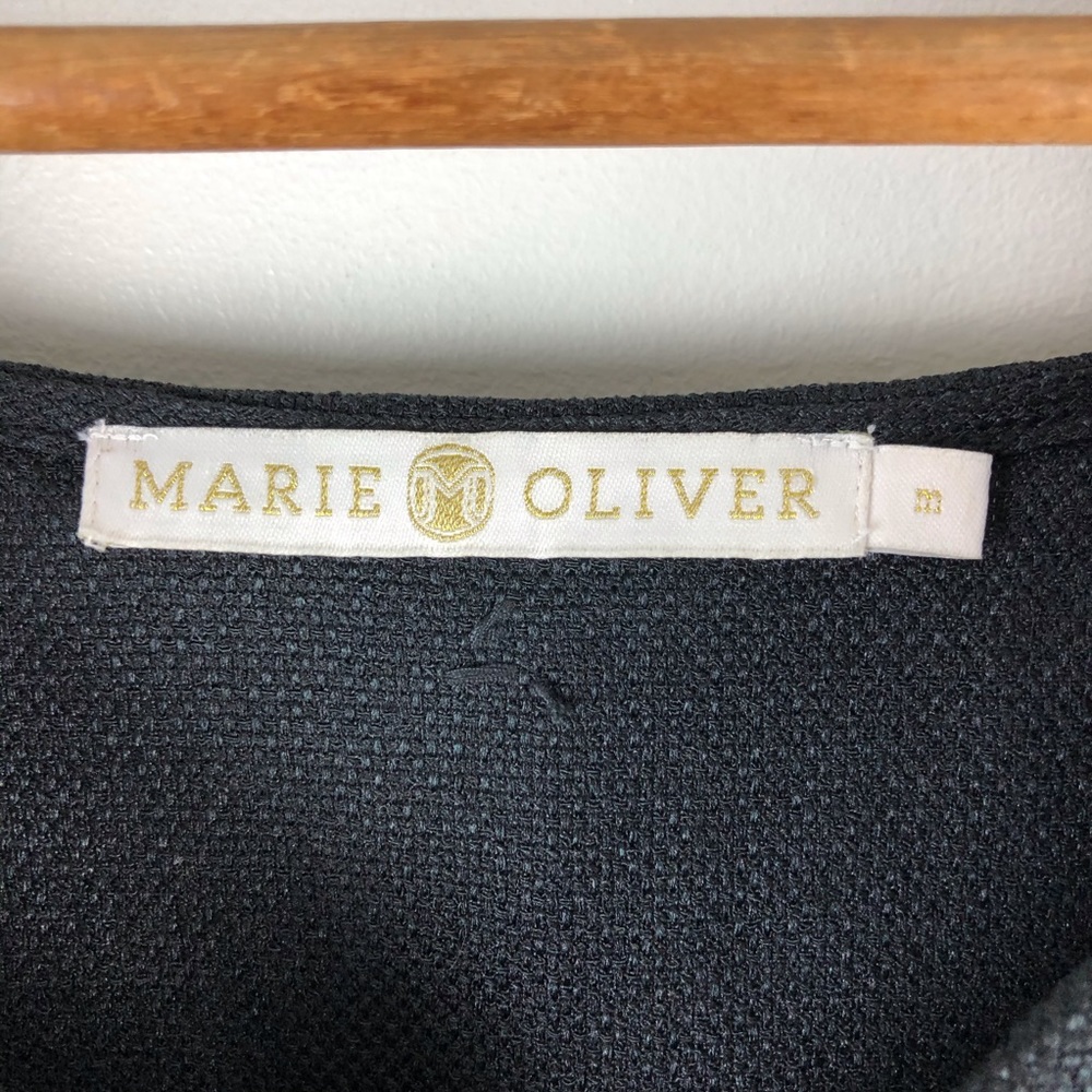 Marie Oliver black woven Clara top - Picture 3 of 10